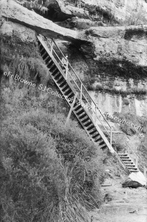 THE CLIFFS WITH LADDER